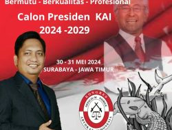 DR Ridwan Syaidi Tarigan SH MH Kandidat Presiden Kongres Advokat Indonesia 2024 – 2029 “Meningkatkan Kualitas Keanggotaan”