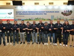 Fokus Optimalisasi Utilisasi Gas Bumi, RUPST PGN 2023 Tetapkan Pengurus Baru Perseroan dan Bagikan Deviden USD 222,43 Juta