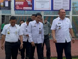 Pantau Pelaksanaan Desk Evaluasi, Inspektur Wilayah V Kunjungi Lapas Binjai