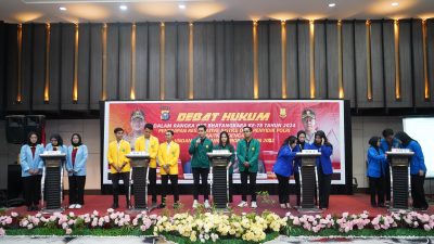 Irjen Iqbal Hadiri Lomba Debat Hukum Restorative Justice Bersama Mahasiswa di Riau