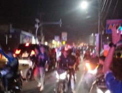 Polsek Megamendung Bersama Instansi Terkait Lakukan  Pencegahan Jalur Pasca Nonton Bareng Pertandingan Persib Vs Madura United