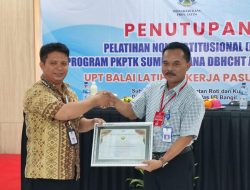Tutup Pelatihan Kerja, Rutan Bangil Gelar Penutupan Pelatihan Non Institusional (MTU) UPT Balai Latihan Kerja Pasuruan