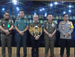 Dandim Hadiri Acara Sosialisasi Implementasi Pelayanan Elektronik Kantor Pertanahan Kabupaten Bekasi