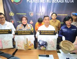 Sat Reskrim Polrestro Bekasi Kota Ungkap Kasus Pencabulan dan Kekerasan  Terhadap Anak Yang Menyebabkan Meninggal
