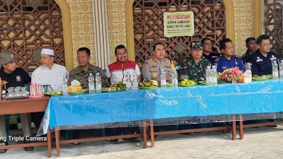 HUT Bhayangkara Ke-78, Polresta Pekanbaru dan Polsek Sukajadi Bhakti Religi ke Rumah Ibadah
