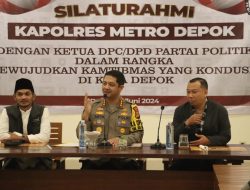 Silaturahim Kapolres Metro Depok Dengan DPC/DPD Partai Politik