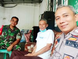 Sinergitas TNI – POLRI Wilayah Hukum Polsek Jonggol Giat Anjangsana Tokoh Masyarakat Beri Himbauan Kamtibmas Dan Ajak Jaga Kondusifitas Wilayah