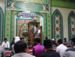 Ciptakan Cooling System Jelang Pilkada Serentak 2024, Polres Pelalawan Giatkan Sholat Subuh Keliling Harmoni
