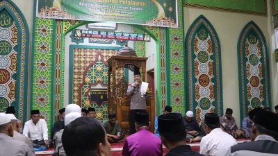 Ciptakan Cooling System Jelang Pilkada Serentak 2024, Polres Pelalawan Giatkan Sholat Subuh Keliling Harmoni
