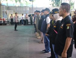 Pastikan Situasi Kondusif, Polsek Metro Tamansari Gelar Apel Pengamanan Malam Idul Adha 2024
