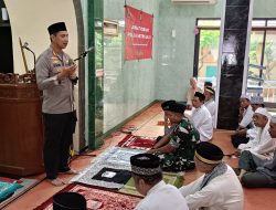 Program Jum’at Keliling, Kapolres Ingatkan Peran Masyarakat Cegah Gangguan Kamtibmas
