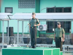 Hormati Simbol Negara Dandim 0509 Gelar Upacara Bendera Merah Putih