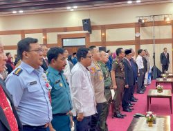 Kajati Hadiri Upacara Pengukuhan Kepala Perwakilan Bank Indonesia Provinsi Riau