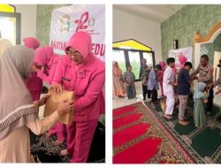 Polsek Tamansari Lakukan Kegiatan Bantuan Sosial dalam Rangka HUT Bhayangkara ke-78