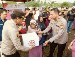 Polres Metro Tangerang Kota Sebar 2.500 Paket Sembako Serentak di 17 Lokasi