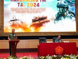 Kasum TNI Buka Rakornisku TNI Tahun 2024