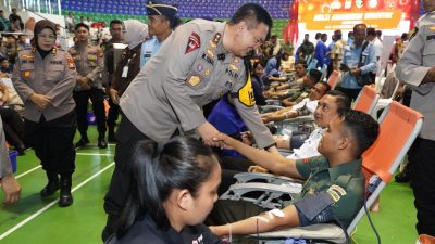 Jelang Hari Bhayangkara Ke-78, Polda Riau Gelar Bakti Kesehatan Massal