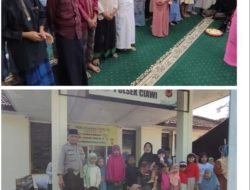 Polsek Ciawi Laksanakan Kegiatan Tasyakuran dan Santunan Anak Yatim di Polsek Ciawi Dalam Rangka Menyambut HUT Bhayangkara ke-78