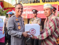 Jelang Hari Bhayangkara ke-78, Polres Metro Jakarta Timur Berikan Bantuan Sosial Kepada Purnawirawan Polri