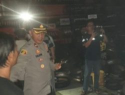 Polsek Kemang Lakukan Olah TKP Terkait Adanya Kebakaran Toko Aneka Ban yang Diduga Berasal dari Pembakaran Sampah