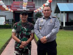 Perkuat Sinergitas, Kalapas Binjai Terima Kunjungan Danyon Arhanud 11/WBY