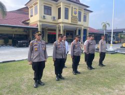 Apel Jam Pimpinan, Kapolres Kampar Sampaikan Beberapa Poin Penekanan