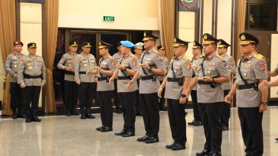 Jenderal Listyo Sigit Prabowo Pimpin Upacara Kenaikan Pangkat dan Sertijab Pati Polri, Ada Kadiv Propam dan Sejumlah Kapolda