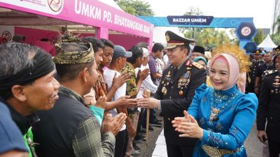 Kapolda Riau Resmikan Bazar UMKM Meriahkan HUT Bhayangkara Ke-78