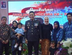 Polres Bogor Adakan Syukuran Dalam Rangka Memperingati HUT Bhayangkara ke-78 Sebagai Rasa Syukur