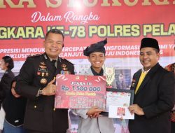 Polres Pelalawan Gelar Syukuran Hari Bhayangkara ke -78