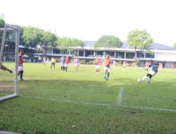 Pangkoopsud I Ramaikan Fun Mini Soccer TNI-Polri di Lapangan Mini Soccer Kodam Jaya