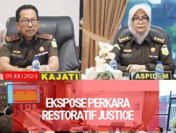 Kajati Riau Hadiri Video Conference Ekspose Pengajuan Penghentian Penuntutan Berdasarkan Keadilan Restoratif