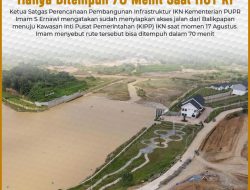 Pemerintah Siapkan Rute Balikpapan-IKN Hanya Ditempuh 70 Menit Saat HUT RI