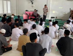 Direktorat Binmas Polda Riau Sosialisasian Bahaya Narkoba, Berharap Masyarakat Patuhi Hukum