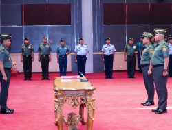 Panglima TNI Pimpin Sertijab Asintel Panglima TNI
