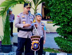 Bangun Kesadaran Berlalu Lintas, Kapolresta Pekanbaru Pimpin Apel Gelar Operasi Patuh LK 2024