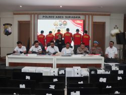 Polrestabes Surabaya Tangkap Bandar Slot Royal Dream