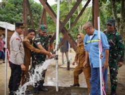 Wujud Kolaborasi TNI Bersama Pemda Dalam Memenuhi Kebutuhan Air Bersih Warga
