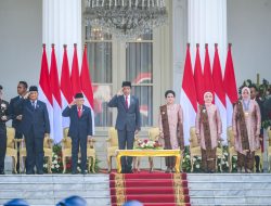 Panglima TNI Hadiri Upacara Prasetya Perwira TNI-Polri Tahun 2024 di Istana Merdeka