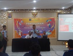 Taruna Poltekip Berikan Penyuluhan Bahaya Narkotika Kepada Warga Binaan Rutan Bangil