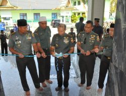 Ditandai Dengan Pemotongan Pita, Brigjen TNI Dany Rakca Resmikan Renovasi Masjid Paripurna Al Mukhlisin