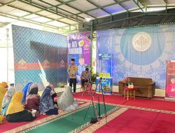 Kapolsek Ciomas Bersama Anggota  Hadiri Giat Masyarakat Sekaligus Pengamanan Dalam Rangka Safari Dakwah Ust. Riza Muhammad di Masjid An Nur