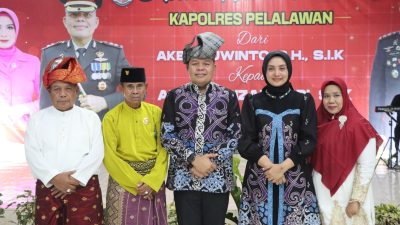 Pisah Sambut Kapolres Pelalawan, AKBP Suwinto: Terima Kasih Masyarakat Pelalawan dan Selamat Bertugas AKBP Afrizal Asri