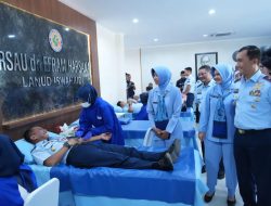 Peringati Hari Bakti Ke 77 TNI AU, Lanud Iswahjudi Gelar Bakti Sosial Kesehatan
