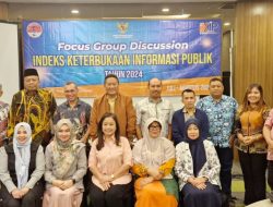 Komisi Informasi Pusat Gelar FGD IKIP 2024, Cut Alma: menilai Keterbukaan Informasi di Sumut dengan data dan fakta.