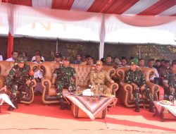 Letkol Inf Nunung Wahyu Nugroho Hadiri Pembukaan Upacara TMMD 121 Kodim 0313/Kpr
