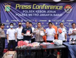 Ungkap 6,6 Kg Sabu dan Tembakau Sintetis, Polsek Kebon Jeruk Amankan dua Residivis, Ini Modusnya