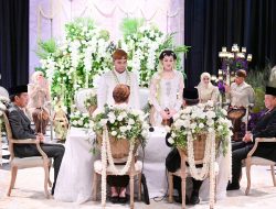 Bersama Presiden Joko Widodo, Ketua MPR RI Bamsoet Menjadi Saksi Nikah Pernikahan Thariq Halilintar dan Aaliyah Masaid