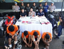 Polsek Pademangan Berhasil Ungkap Kasus Curanmor, Narkotika dan Tawuran