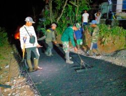 Liburanku Bersama Pak Tentara Ikut Bergotong Royong Membangun Desa